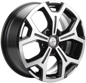 Диски Khomen Wheels KHW1710 (Toyota C-HR) Black-FP